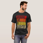 Geweldige zoals mijn dochter Graphic Novelty Sarca T-shirt (Voorkant volledig)