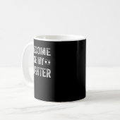 Geweldige zoals mijn dochter Shirt Mannen Funny Fa Koffiemok (Voorkant links)