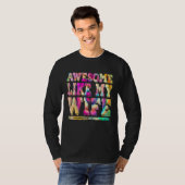 Geweldige zoals mijn kinderdagverblijf t-shirt (Voorkant volledig)