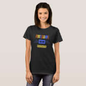 Geweldige zoals mijn kleinzoon vaderdag t-shirt (Voorkant volledig)