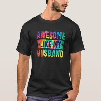 Geweldige zoals mijn man die de Ouderdag van de Ti T-shirt