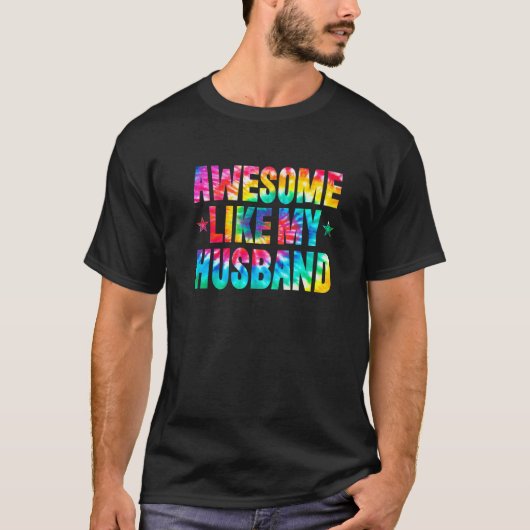 Geweldige zoals mijn man die de Ouderdag van de Ti T-shirt (Voorkant)