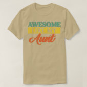 Geweldige zoals mijn tante t-shirt (Design voorkant)