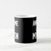 Geweldige zoals mijn Vaderdag Moederdag Koffiemok (Center)