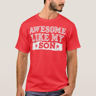 Geweldige zoals mijn Vintage design voor vader en T-shirt