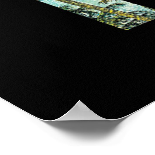 Geweldige zomertropische typografie | POSTER (Hoek)