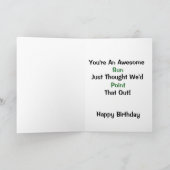 Geweldige zondag voor zoon kaart (Binnen)