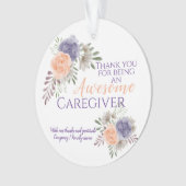  Geweldige zorgverlener Apprecial Ornament (voorkant)