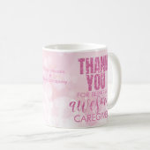 Geweldige zorgverlener Bedankt voor je waardering Koffiemok (Voorkant rechts)