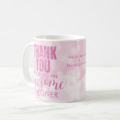 Geweldige zorgverlener Bedankt voor je waardering Koffiemok (Voorkant links)