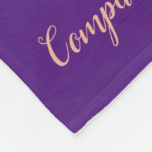 Geweldige zorgverlener Hartelijk dank, Floral Fleece Deken (Hoek)