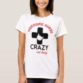 Geweldige zuster, Crazy Cat Lady T-shirt (Voorkant)