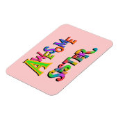 Geweldige zuster T-shirts en cadeautjes Magneet (Linkerzijde)