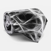 Geweldige zwart-wit stropdas (Opgerold)