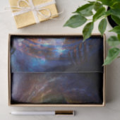 Geweldige zwarte en witte wolf tissuepapier (Geschenk)