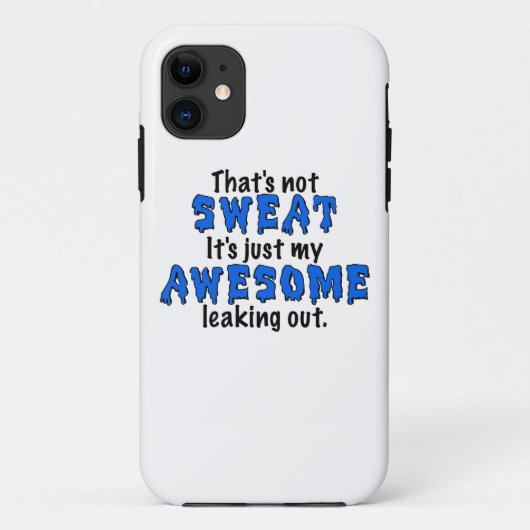 Geweldige zweet Case-Mate iPhone case (Achterkant)