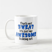 Geweldige zweet koffiemok (Links)