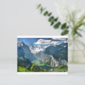 Geweldige Zwitserland Alps Briefkaart (Staand voorkant)