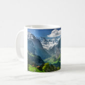 Geweldige Zwitserland Alps Koffiemok (Voorkant links)