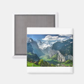 Geweldige Zwitserland Alps Magneet (Voorkant / Achterkant)