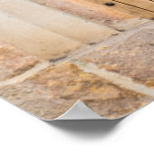 Gewelfde Deur, Frankrijk Poster (Hoek)