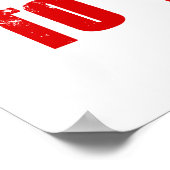 gewend raken aan het uitzicht poster (Hoek)