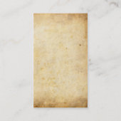 gewenst : bakkerij visitekaartje (Achterkant)