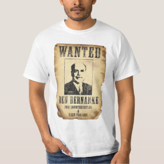 GEWENST: Ben Bernanke T-shirt