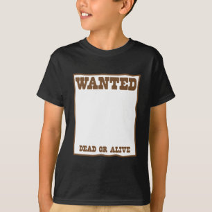 GeWENST dood of levend poster T-shirt