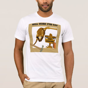 Gewenst gas, werkt voor Gas_ T-shirt