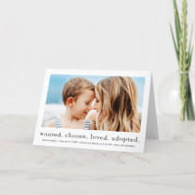 gewenst gekozen geliefd geadopteerd Minimaal Foto 