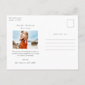 Gewenst gekozen Gewenst Gewaardeerd Goedgekeurde M Briefkaart (Achterkant)