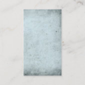 gewenst : glimlach visitekaartje (Achterkant)