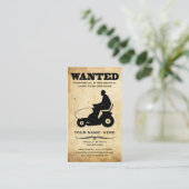 gewenst : grasdiensten visitekaartje (Staand voorkant)