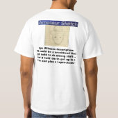 GEWENST: Leprechaun en zijn goud! T-shirt (Achterkant)