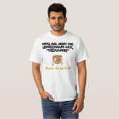 GEWENST: Leprechaun en zijn goud! T-shirt (Voorkant volledig)