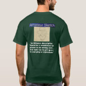 GEWENST: Leprechaun en zijn goud! T-shirt (Achterkant)
