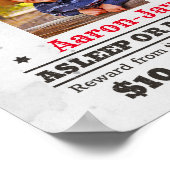 Gewenst Poster op maat | Gewenste geboortedag (Hoek)