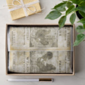 Gewenst rooster (dubbele afbeeldingen) tissuepapier (Geschenk)