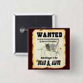 GEWENST: Schrodinger's Cat Button (Voorkant /achterkant)