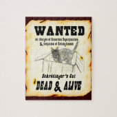 GEWENST: Schrodinger's kat Jigzaag Puzzle Legpuzzel (Verticaal)