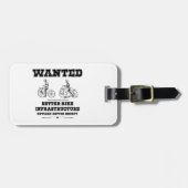 Gewenste Betere Bike-infrastructuur Bagagelabel (Voorkant horizontaal)