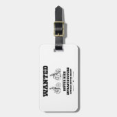 Gewenste Betere Bike-infrastructuur Bagagelabel (Voorkant verticaal)