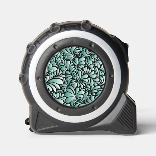 Gewenste Fleur Patroon in Minty Green Rolmaat (Voorkant)