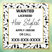 Gewenste Gold Glitte van de lijst met geautoriseer Raamsticker (Vel 3)