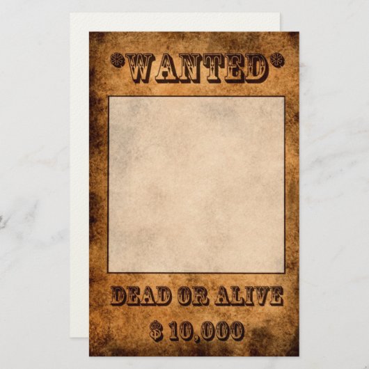 Gewenste kantoorbenodigdheden briefpapier (Voorkant / Achterkant)