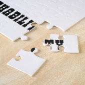 Gewenste schone lucht voor ademhalingsrust Humor Legpuzzel (Zijkant)