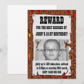 gewenste uitnodiging (Voorkant / Achterkant)