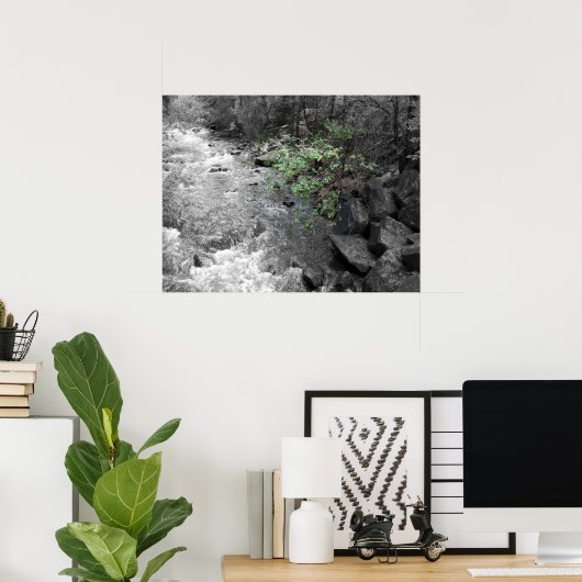 Gewenste van Groen Poster (Thuiskantoor)