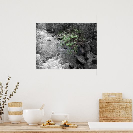 Gewenste van Groen Poster (Keuken)